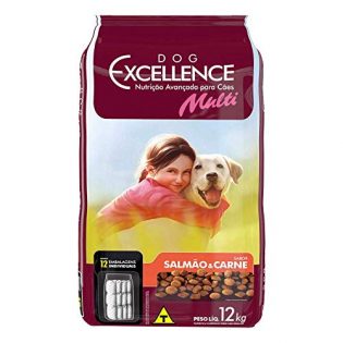 Dog Excellence Adulto Mult Carne e Salmão 12Kg  12 kg