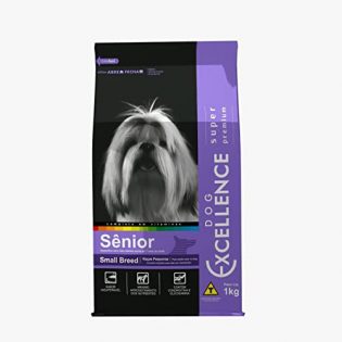 Ração Seca Dog Excellence Super Premium para Cães Sênior Raças Pequenas Frango Cereais 1 kg