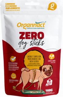 Organnact - Zero Dog Sticks 160g  160 g