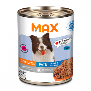 Patê Total Max Carne e Frango para Cães Adultos Frango 280 g