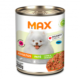 Patê Total Max Carne e Vegetais para Cães Adultos Carne Vegetais 280 g