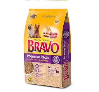 Ração Bravo Pequenas Raças 20 kg Único  20 kg