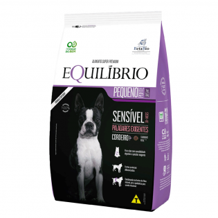 Ração Seca Equilíbrio Sensível Cordeiro para Cães de Porte Pequeno Carne 1 kg