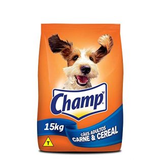 Ração Champ Carne e Cereais para Cães Adultos Carne Cereais 15 kg
