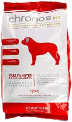 Ração Chronos Pet para Cães Filhotes de Raças Grandes Frango 12 kg