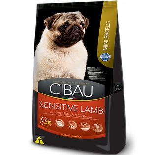 Ração Cibau Sensitive Lamb para Cães Adultos de Raças Pequenas Carne 3 kg
