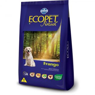 Ração Ecopet Natural Cães Adultos Frango Frango 15 kg