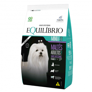 Ração Equilíbrio Maltês para Cães Adultos de Raças Mini Frango Cereais 2