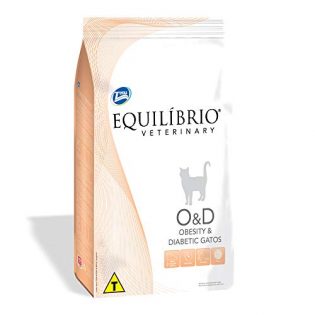 Ração Equilíbrio Obesity & Diabetic para Gatos Adultos 500g - 500g 500 g