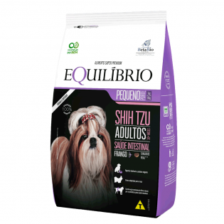 Ração Equilíbrio Shih Tzu para Cães Adultos de Raças Pequenas Frango Cereais 7