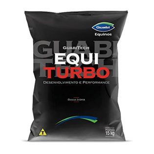 Ração Equiturbo Energy para Cavalos Guabi 15 kg  15 kg