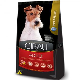 Ração Farmina Cibau Adult para Cães Adultos de Raças Pequenas Peixe Cereais 1 kg