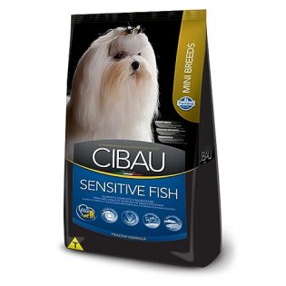 Ração Farmina Cibau Sensitive Fish para Cães Adultos de Raças Pequenas Peixe Cereais 10