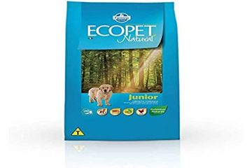 Ração Farmina Ecopet Natural Junior para Cães Filhotes de Raças Médias e Grandes Frango 15 kg