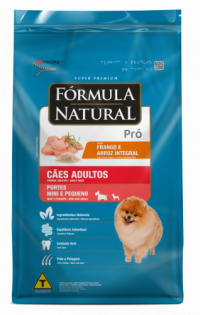 Ração Fórmula Natural PRO para Cães Adultos de Raças Mini e Pequenas Frango Cereais 15 kg