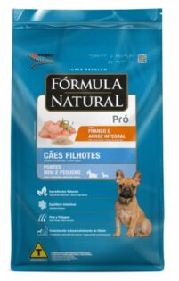 Ração Fórmula Natural PRO para Cães Filhotes de Raças Mini e Pequenas Frango Cereais 1 kg