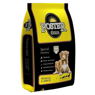 Ração Foster Gold para Caẽs Adultos 1 kg