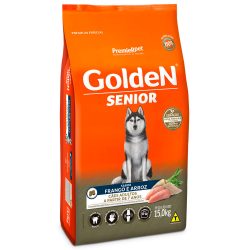 Ração Golden Senior para Cães Adultos de 7 Anos ou Mais Frango Cereais 15 kg