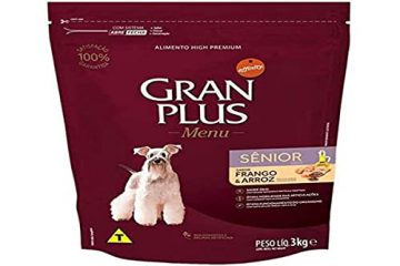Ração GranPlus Menu para Cães Idosos  3 kg