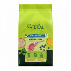Ração Guabi Natural para Cães Adultos de Raças Mini e Pequena Cordeiro Cereais 1 kg