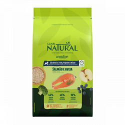 Ração Guabi Natural Sensitive Salmão e Aveia Cães Adultos Raças Mini