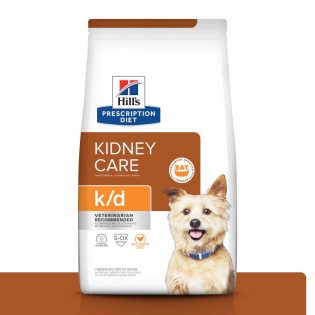Ração Seca Hill's Prescription Diet k/d Cuidado Renal para Cães Adultos Frango Cereais 8