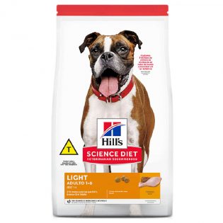Ração Hill's Science Diet para Cães Adulto Light Frango 6 kg