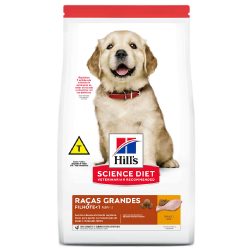 Ração Hill's Science Diet para Cães Filhotes de Raças Grandes Frango Cereais 12 kg
