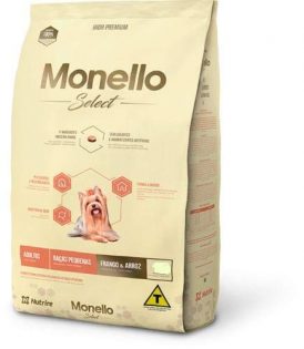 Ração Monello Select para Cães Adultos de Raças Pequenas Frango 15 kg