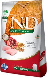 Ração N&D Ancestral Grain para Cães Filhotes de Raças Grandes Frango 10