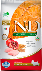 Ração N&D Ancestral Grain para Cães Idosos de Raças Pequenas Frango 800 g