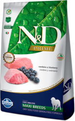 Ração N&D Prime para Cães Adultos de Raças Grandes Carne Vegetais 10