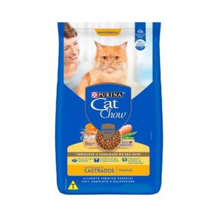 Ração Nestlé Purina Cat Chow Castrados Frango 2