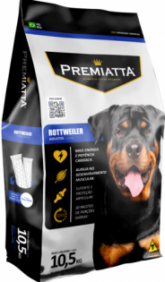 Ração Premiatta Rottweiler para Cães Adultos Frango Cereais 10