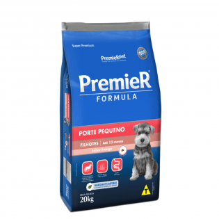 Ração Premier Formula para Cães Filhotes de Raças Pequenas Frango Cereais 20 kg