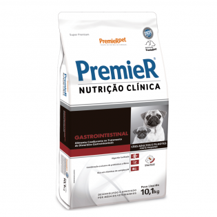 Ração Premier Gastrointestinal para Cães Adultos de Raças Pequenas Frango Cereais 10