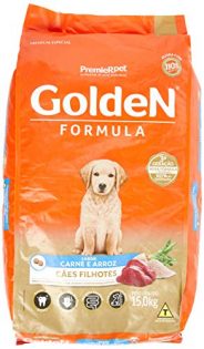 Ração Premier Golden Formula Cães Filhotes Carne e Arroz Carne Cereais 15 kg