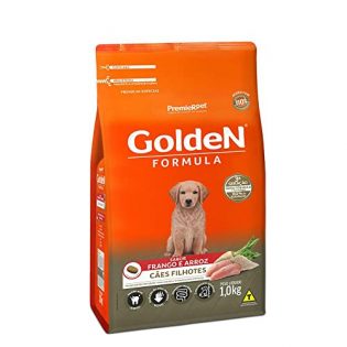 Ração Premier Golden Formula Cães Filhotes Frango e Arroz Frango Cereais 1 kg