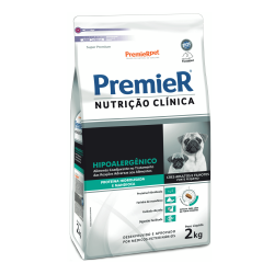 Ração Premier Hipoalergênica para Cães Adultos de Raças Pequenas Frango Cereais 2 kg