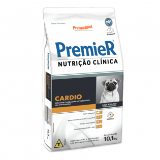 Ração PremieR Nutrição Clínica Cardio para Cães de Raças Pequenas Frango Cereais 10