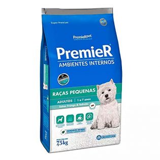 Ração Premier Pet Ambientes Internos Cães Adultos Frango e Salmão Frango 7