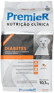 Ração Premier Pet Nutrição Clínica Diabetes para Cães Adultos Médio e Grande Portes Frango Cereais 10