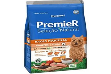 Ração Premier Pet Seleção Natural Frango Korin com Chia & Quinoa Cães Adultos Raças Pequenas Frango 1 kg