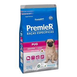 Ração Premier Raças Específicas Pug Cães Adultos Porte Pequeno Frango 2