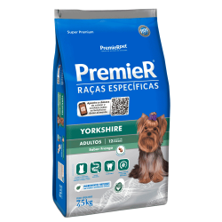 Ração Premier Raças Específicas Yorkshire para Cães Adultos Frango Cereais 7
