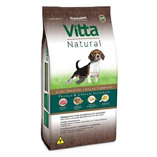 Ração Premier Vitta Natural Cães Adultos Frango - 15kg Premier Pet para Todas Pequeno Adulto - Sabor Frango  15 kg