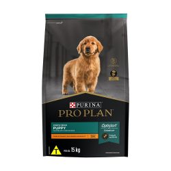 Ração Pro Plan Cães Filhote Porte Médio Frango Frango 15 kg