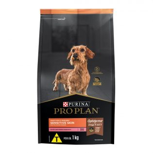 Ração Pro Plan Cães Sensitive Skin Raças Pequenas Salmão 1 kg