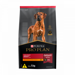 Ração Purina Pro Plan para Cães Adultos de Raças Grandes Frango Cereais 15 kg