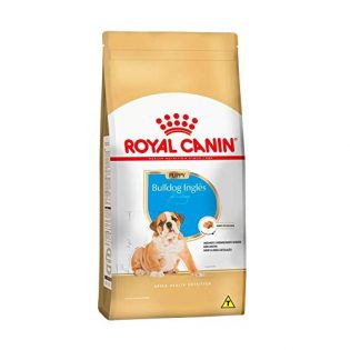 Ração Royal Canin Bulldog Inglês para Cães Filhotes - 12Kg  12 kg